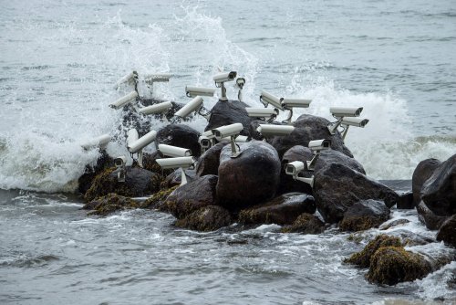 Nest 05, Urban space installation, sculpture sur la mer ©&nbsp;Jakub Geltner (Aarhus, Danemark, 2015)
